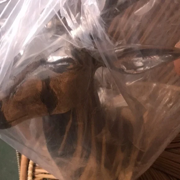 Stunning Silver Patronus Stag Aluminum Metallic Eclectic Deer Wall Art 🦌 - Picture 11 of 16